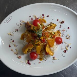 HÄHNCHENCURRY MIT REIS