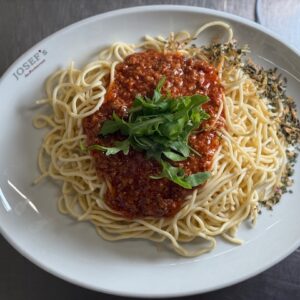 SPAGHETTI BOLOGNESE (A,G,I)